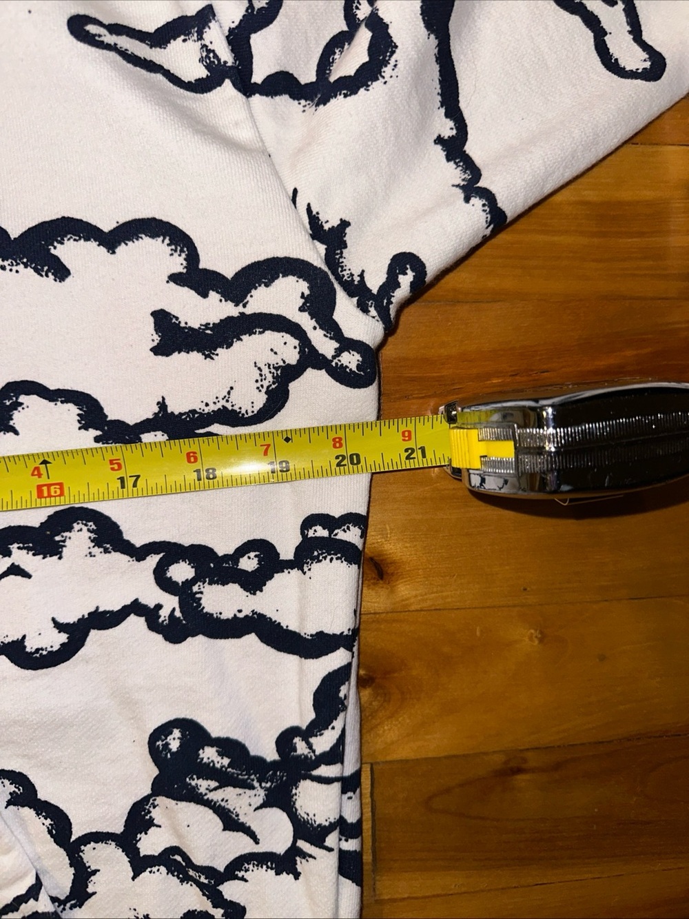 Wasted Co Good Time Dragon Cloud Monster Indigo Sweatshirt Hoodie Small Mushroom - Picture 9 of 11